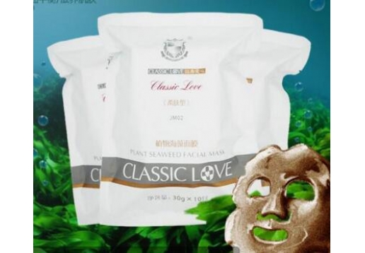 经典爱心 植物本草海藻面膜包300g(M02柔肤型）新包装产品